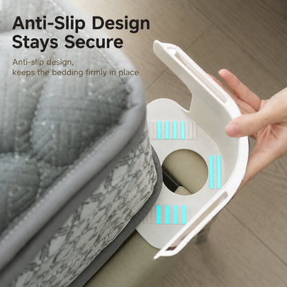 No-Slip Bed Sheet Corner Fasteners – 4-Pack