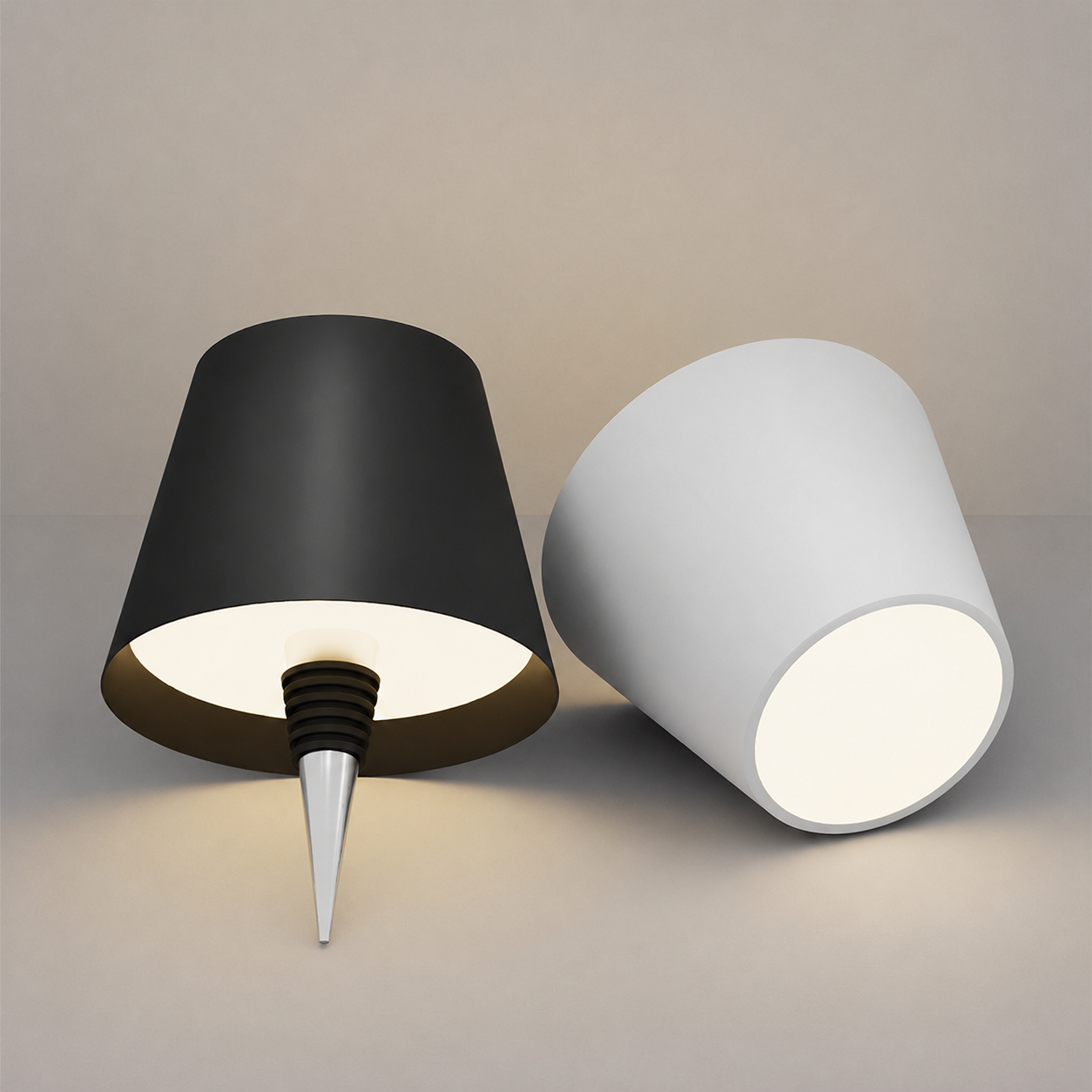 Rechargeable LED Wine Bottle Table Lamp
