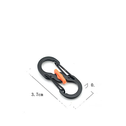 Mini Locking S-Biner Keychain Clip